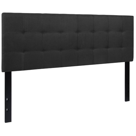 Flash Furniture Bedford Headboard, Queen, Black Fabric HG-HB1704-Q-BK-GG